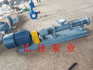 单螺杆泵的工作原理